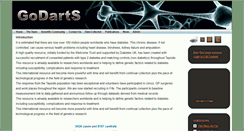 Desktop Screenshot of diabetesgenetics.dundee.ac.uk